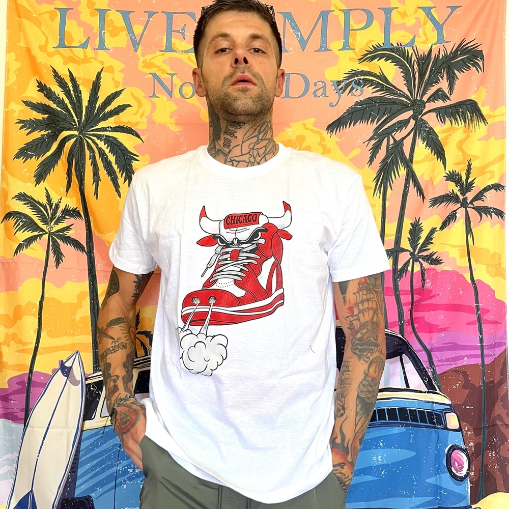 Shoes bull t-shirt / new never worn